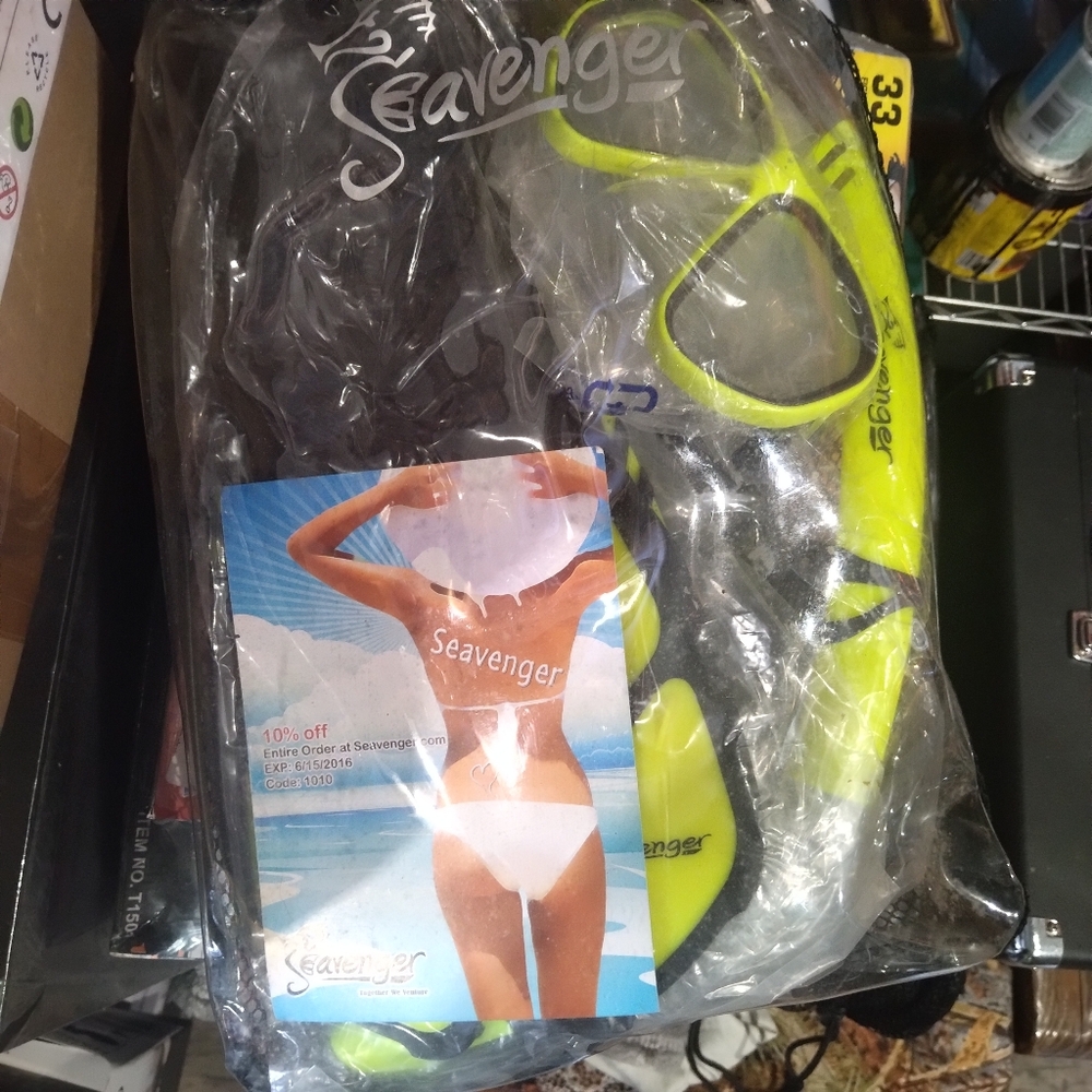Adult Seavenger driving snorkel set